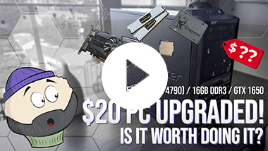 Upgrading the $20 PC